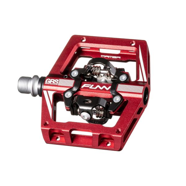 Paire de Pédales Automatiques avec Cages Funn Mamba S Single Side GRS Noir Paire de Pédales Automatiques avec Cages Funn Mamba S Single Side GRS Noir