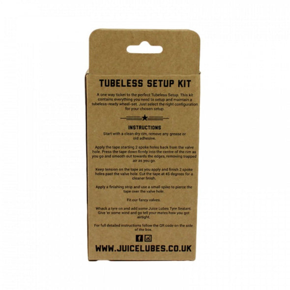 JUICE LUBES - TUBELESS SETUP KITS