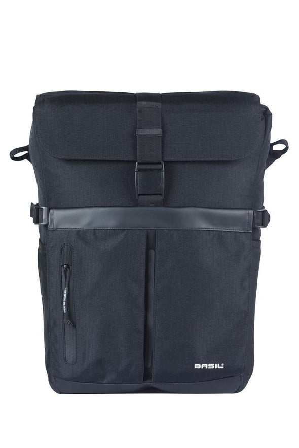 18428 Basil Move commuter bicycle bag MIK studs bl