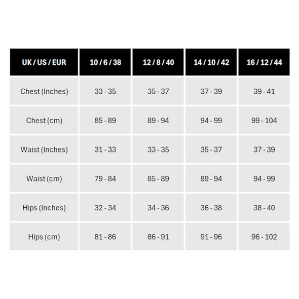 Proviz Reflect360 City Womens Cycling Jacket - Sizing