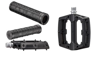 Supacaz SMASH Pedal + Supacaz Grizips Grip