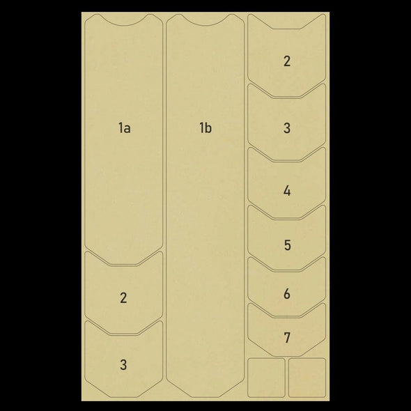 Mucky Nutz Frame Skinz Clear