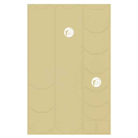 Mucky Nutz Frame Skinz Clear