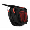Shakeland Double Pannier Bag Red/Black - Side and Rear Image