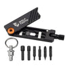 6-BIT HEX WRENCH MULTI-TOOL WITH KEYCHAIN