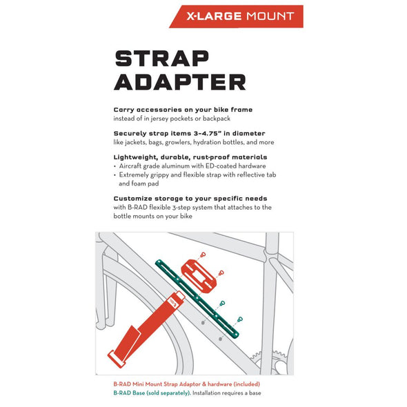 B-RAD XL STRAP AND ACCESSORY MOUNT