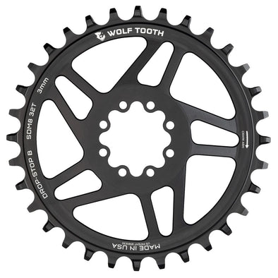 SRAM DM MTB 8-BOLT DROP-STOP B CHAINRING - 3MM OFFSET