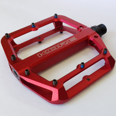 KORE Iron 110 Alloy Pedal Red