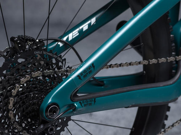 DYEDBRO MTB FRAME PROTECTION - CLEAR GLITTER