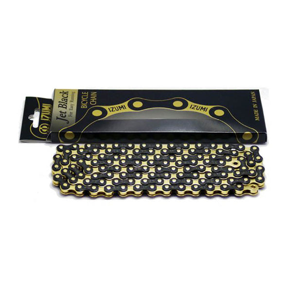 IZUMI - TRACK CHAIN - JET BLACK/GOLD
