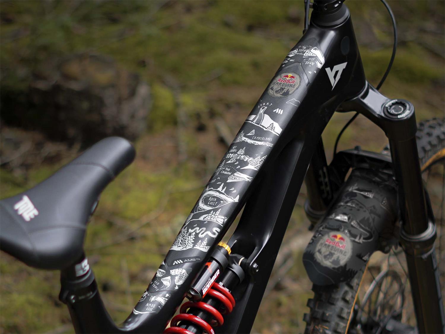 Frame protection kit All Mountain Style Extra Gravel road - Road