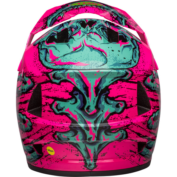 Bell Sanction 2 DLX MIPS - Bonehead Gloss Pink/Turquoise