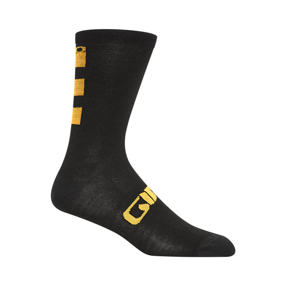Giro Seasonal Merino Wool Socks Glaze Yellow/Black