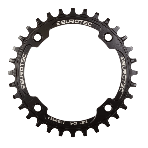 Burgtec 104MM BCD Inside Fit E-Bike Steel Thick Thin Chainring