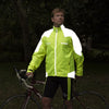 Proviz Nightrider 2.0 Men's Cycling Jacket Yellow - Nighttime