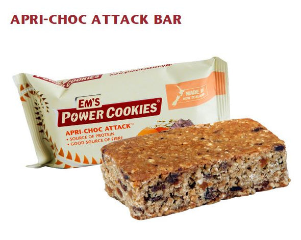 Ems Power Cookie Bars Apricot Choc Attack Single Bar
