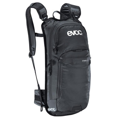 Evoc Stage 6L + 2L Bladder Black Performance Backpack