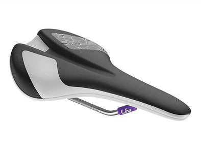 Liv Contact Upright Saddle Black White