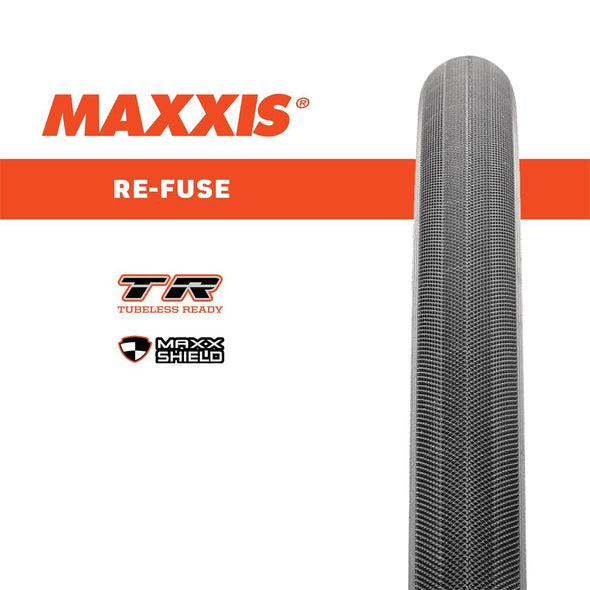 Maxxis 700C Refuse Black Maxxshield/Tr Foldable