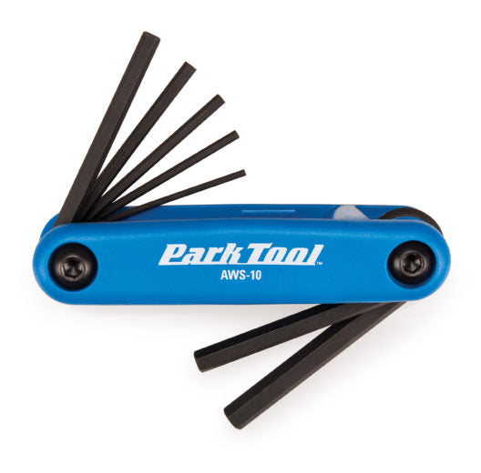 Park Tool Fold-up Hex Wrench Set: 1.5mm to 6mm