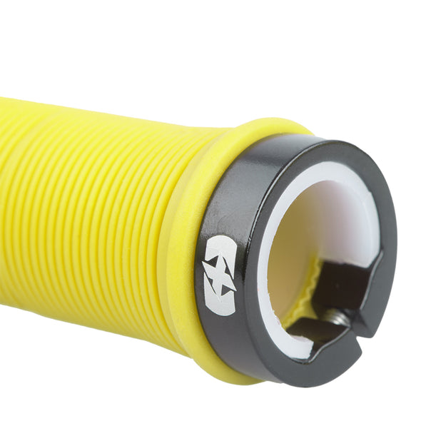 Oxford Driver Lock-On Grips Fluro - Close-Up