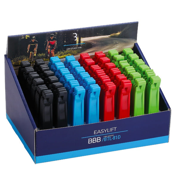 BBB - 'EasyLift Display Box' (Black/Blue/Red/Green)