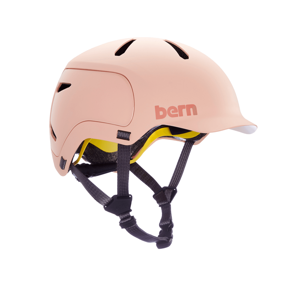 bern watts mountain bike helmet Bern Watts 2.0 MIPS Matte Blush – Cycle Science NZ