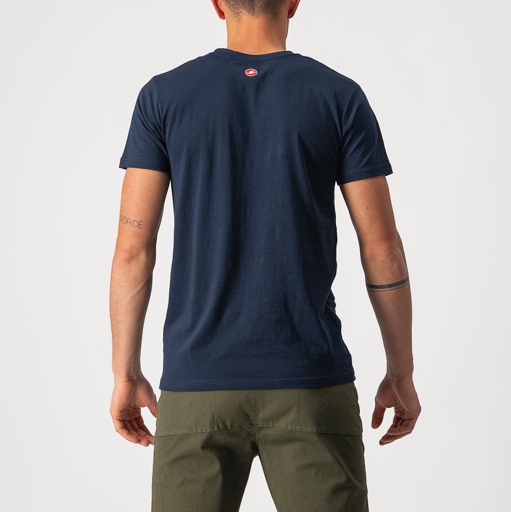 Castelli Ventaglio T-Shirt in Dark Khaki Castelli Ventaglio T-Shirt in Dark Khaki
