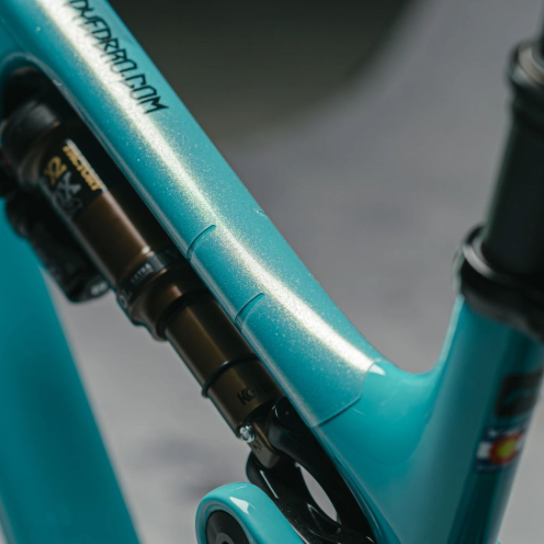 DYEDBRO MTB FRAME PROTECTION - CLEAR GLITTER