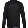 Madison Flux Mens Long Sleeve Jersey Marble  Black Front