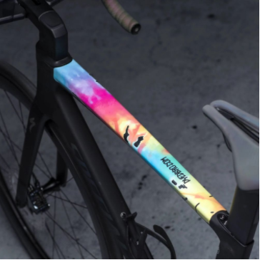 DYEDBRO MTB FRAME PROTECTION - TIE DYE